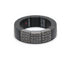 18kt white gold Scacco ring